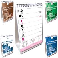 Opakowanie Kalendarz 2025 A5 biurkowy pion mix