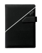 Opakowanie Kalendarz 2025 A5 dzienny biznesowy vip czarny