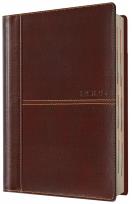 Opakowanie Kalendarz 2025 A5 dzienny brązowy