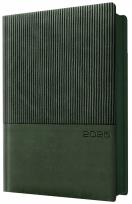 Opakowanie Kalendarz 2025 A5 dzienny planer butelkowa zieleń