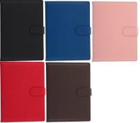 Opakowanie Kalendarz 2025 A5 dzienny z zapięciem ekoskóra mix