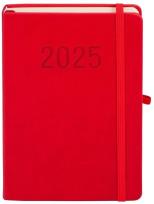 Opakowanie Kalendarz 2025 A5 Memofix DNS czerwony