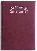 Opakowanie Kalendarz 2025 A5 standard bordowy