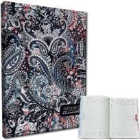 Opakowanie Kalendarz 2025 A5 tygodniowy rozkładówka paisley