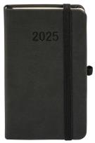 Okładka książki Kalendarz 2025 A6 Memofix TDW czarny