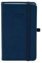 Okładka książki Kalendarz 2025 A6 Memofix TDW granatowy