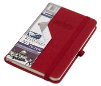 Opakowanie Kalendarz 2025 A6 tyg. Techno czerwony ELEFANT