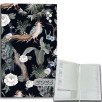 Opakowanie Kalendarz 2025 A6 tygodniowy Botanique pawie
