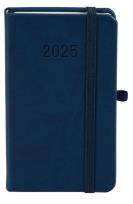 Okładka książki Kalendarz 2025 B6 Memofix TDW granatowy