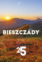 Okładka książki Kalendarz 2025 Bieszczady