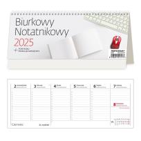 Opakowanie Kalendarz 2025 Biurkowy Notatnikowy tygodniowy