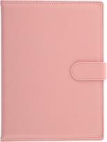 Opakowanie Kalendarz 2025 Ekoskóra A5 dzienny z zapięciem pudrowy róż