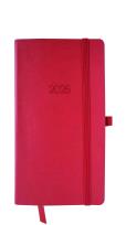 Opakowanie Kalendarz 2025 FLEX DL tygodniowy czerwony KKDLTF