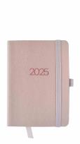 Opakowanie Kalendarz 2025 FLEX kieszonkowy tygodniowy różówy KK-1Flex