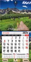 Okładka książki Kalendarz 2025 jednodzielny mini z mag. Tatry