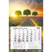 Opakowanie Kalendarz 2025 jednodzielny płaski Prowansja