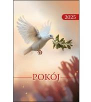 Opakowanie Kalendarz 2025 kieszonkowy Pokój - gołębica