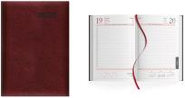 Opakowanie Kalendarz 2025 książkowy A5 dzienny bordowy SK2