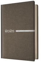 Opakowanie Kalendarz 2025 książkowy A5 dzienny brązowy
