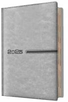 Opakowanie Kalendarz 2025 książkowy A5 dzienny terminarz szar