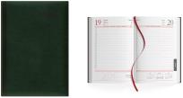 Opakowanie Kalendarz 2025 książkowy A5 dzienny zielony SK2