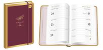 Opakowanie Kalendarz 2025 książkowy A6/96K Met.Satin