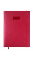 Opakowanie Kalendarz 2025 LUX A4 tygodniowy czerwony KK-A4T L