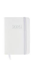 Opakowanie Kalendarz 2025 LUX kieszonkowy tygodniowy biały KK-1L