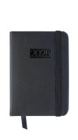 Opakowanie Kalendarz 2025 LUX kieszonkowy tygodniowy czarny KK-1L