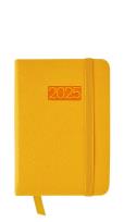 Opakowanie Kalendarz 2025 LUX kieszonowy tygodniowy zółty KK-1L