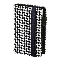 Opakowanie Kalendarz 2025 Modena A6 tygodniowy na gumkę czarno-biały KTP-60MD