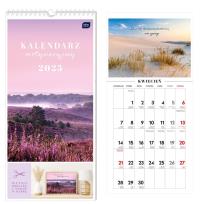 Opakowanie Kalendarz 2025 motywacyjny 22x46cm Widoki