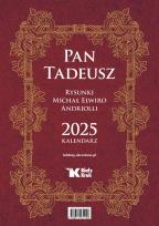 Okładka książki Kalendarz 2025 Pan Tadeusz