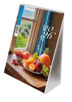 Opakowanie Kalendarz 2025 pionowy ze spiralką owoce