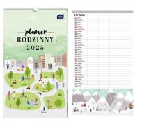 Opakowanie Kalendarz 2025 planer rodzinny Razem