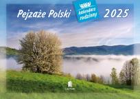 Okładka książki Kalendarz 2025 Rodzinny Pejzaże Polski
