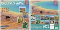 Opakowanie Kalendarz 2025 ścienny Classic Krajobrazy świata