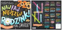 Opakowanie Kalendarz 2025 ścienny Classic Tablica rodzinki