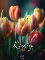 Opakowanie Kalendarz 2025 ścienny Kwiaty