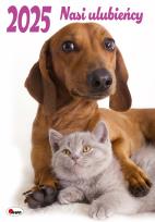 Opakowanie Kalendarz 2025  ścienny Nasi ulubieńcy