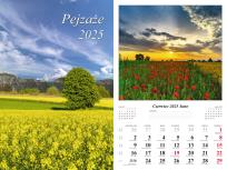 Opakowanie Kalendarz 2025 ścienny Pejzaże