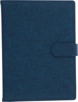 Opakowanie Kalendarz 2025 Sztruks A5 tygodniowy z zapięciem granatowy