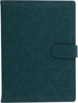 Opakowanie Kalendarz 2025 Sztruks B5 dzienny z zapięciem zielony