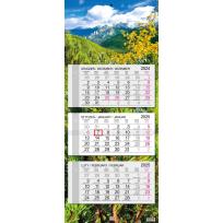 Opakowanie Kalendarz 2025 trójdzielny główka płaska Tatry