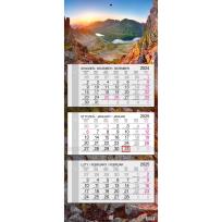 Opakowanie Kalendarz 2025 trójdzielny główka płaska Tatry