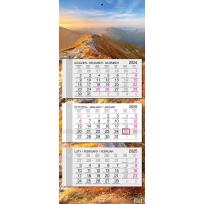 Opakowanie Kalendarz 2025 trójdzielny główka płaska Tatry