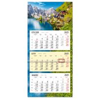 Opakowanie Kalendarz 2025 trójdzielny Górska wioska SB8-17
