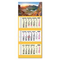 Opakowanie Kalendarz 2025 trójdzielny LUX gł. wypukły Tatry