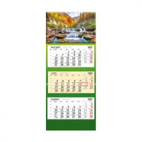 Opakowanie Kalendarz 2025 trójdzielny Wodospady SB6-5