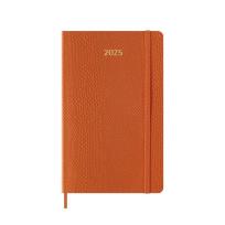 Opakowanie Kalendarz 2025 tygodniowy L syn. skóra pomarańcz.